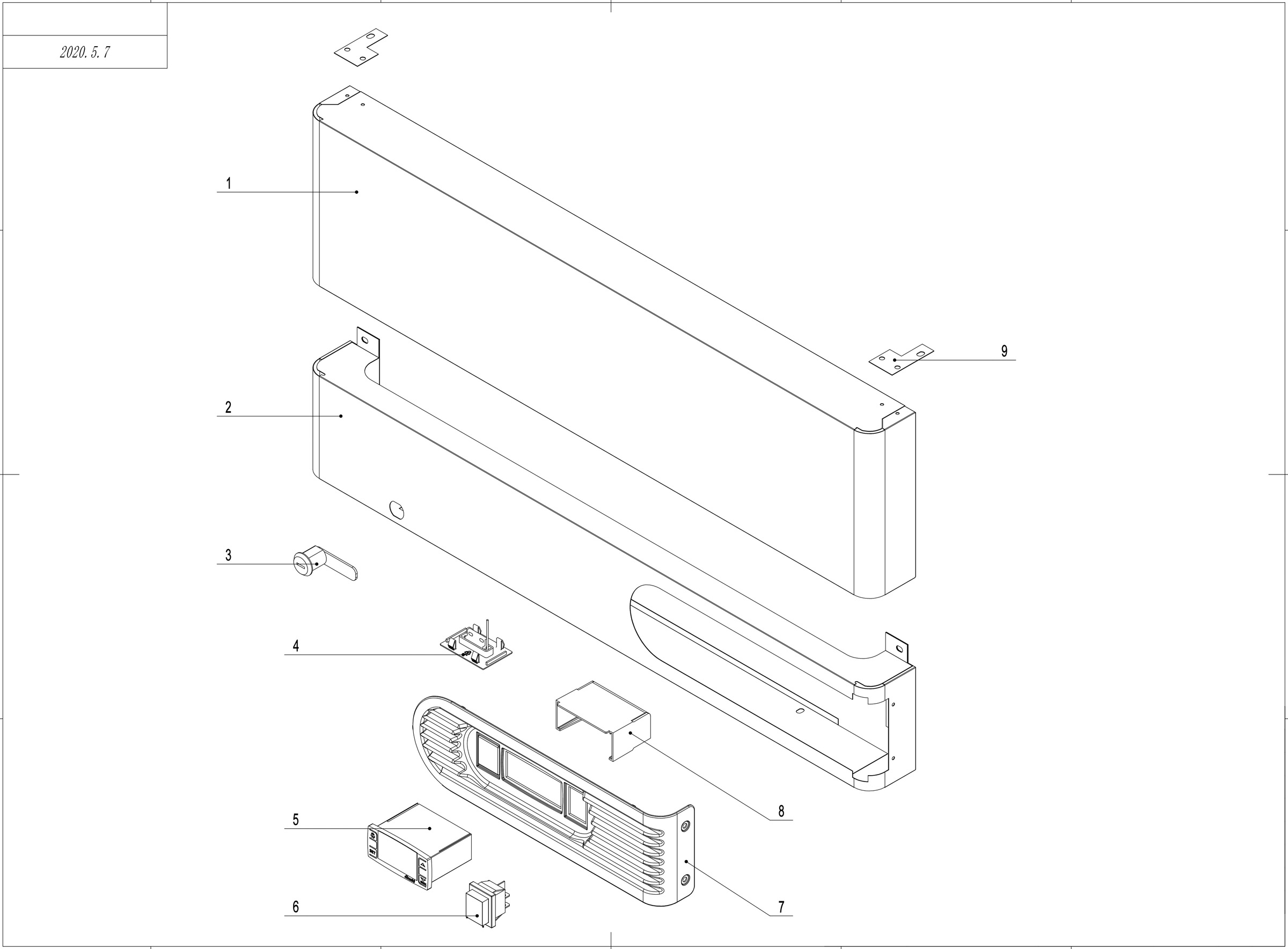 Version 2 - Motor Cover Assembly